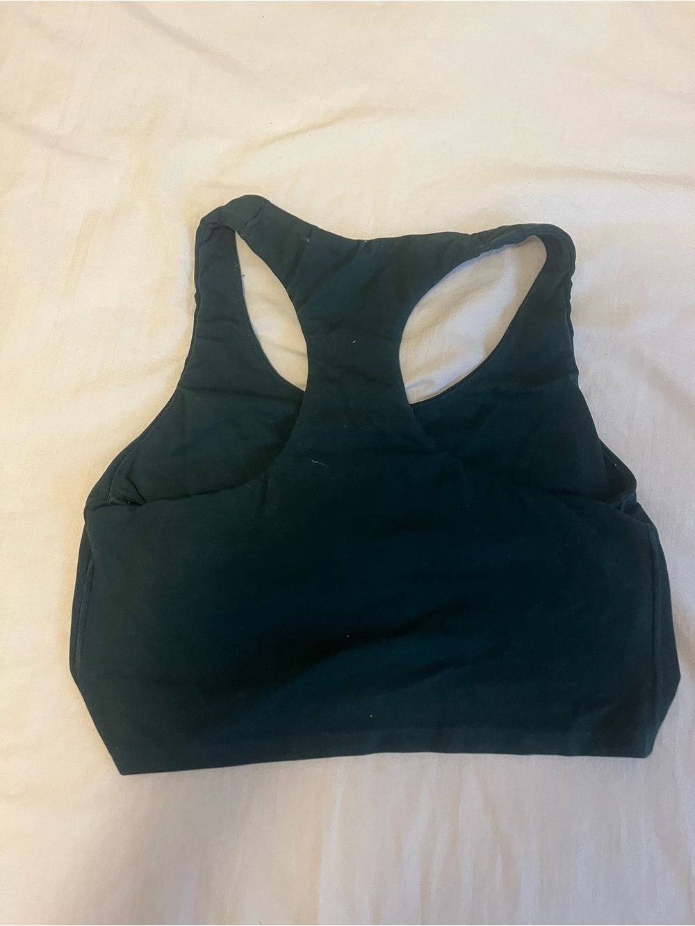 Green Racerback Snap-Front Tank Top - Picture 4 of 4